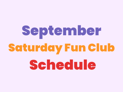 September 2026 Saturday Fun Club