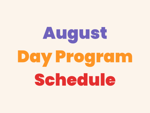 August  2026 Day Program
