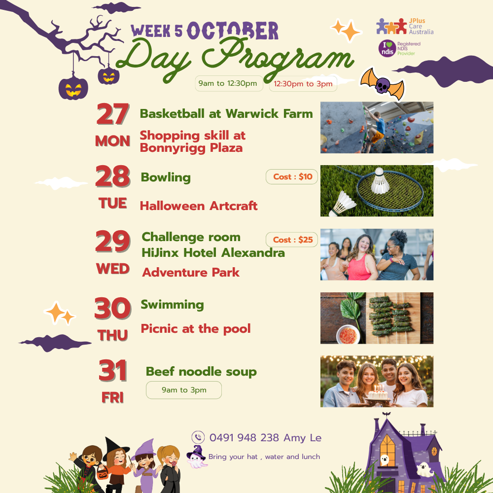 WEEK 5 (27–31 October)