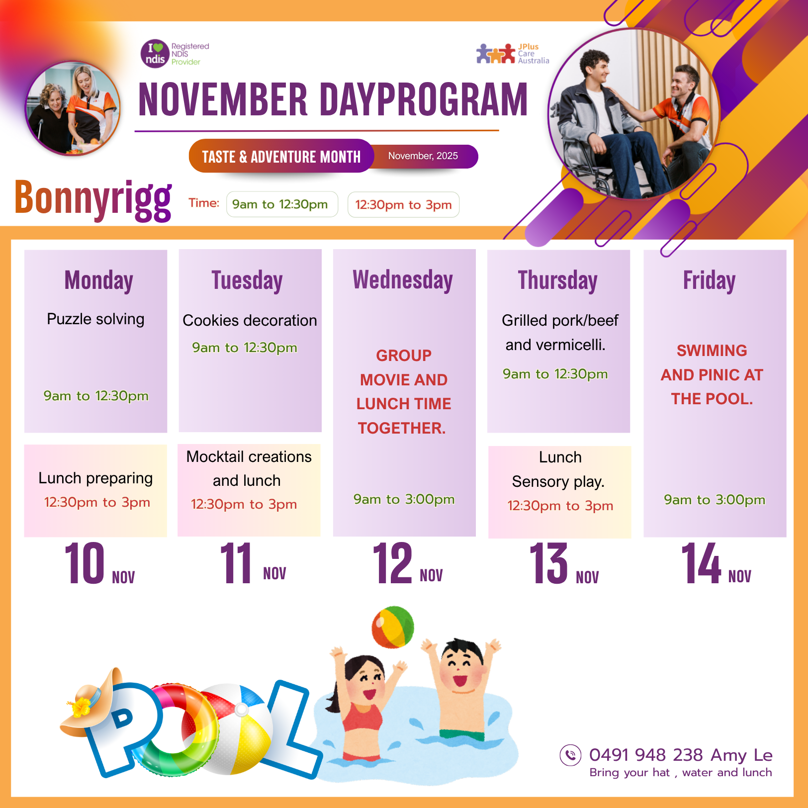 WEEK 2 (10–14 Nov): Creative & Fun Week