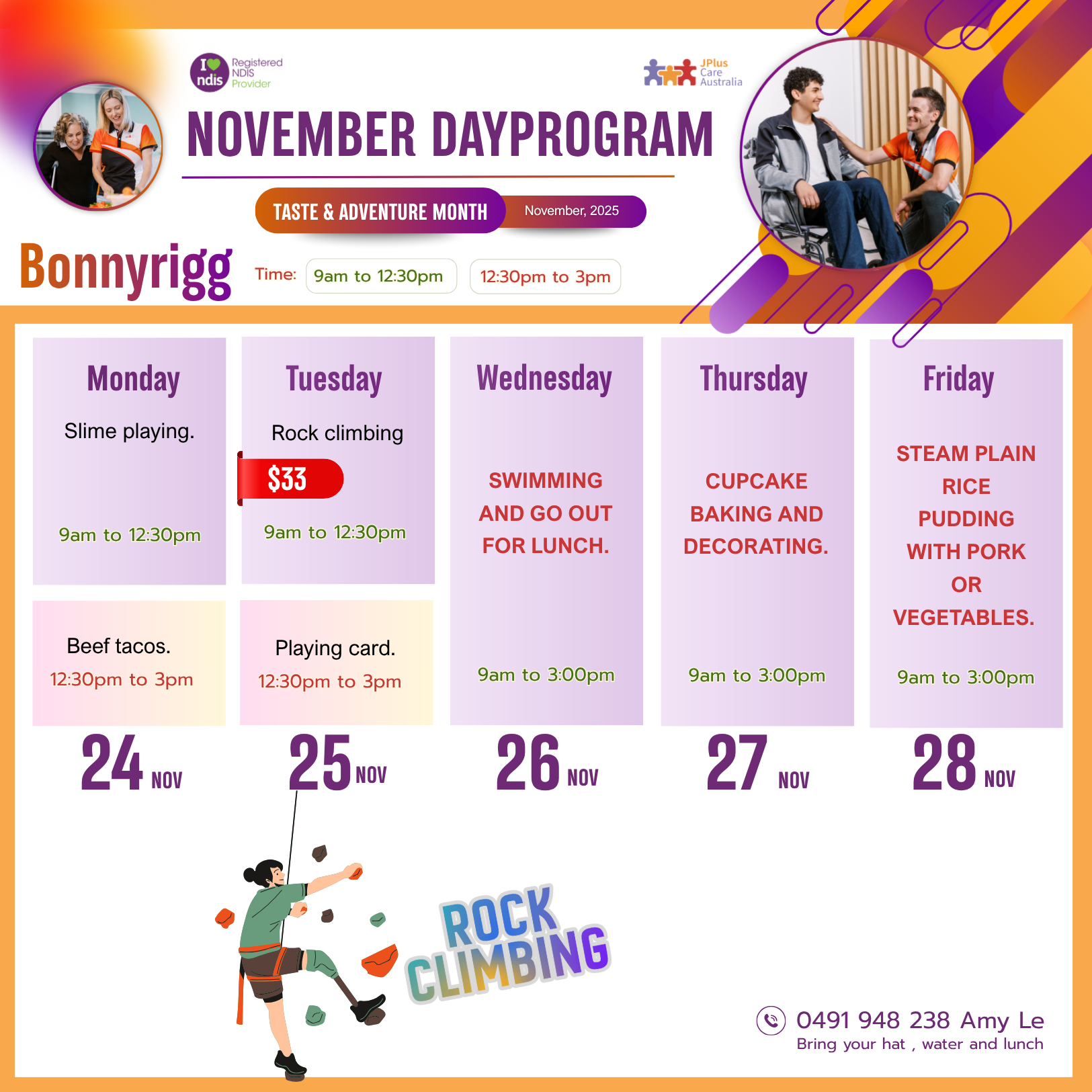 WEEK 4 (24–28 Nov): Celebration & Discovery Week