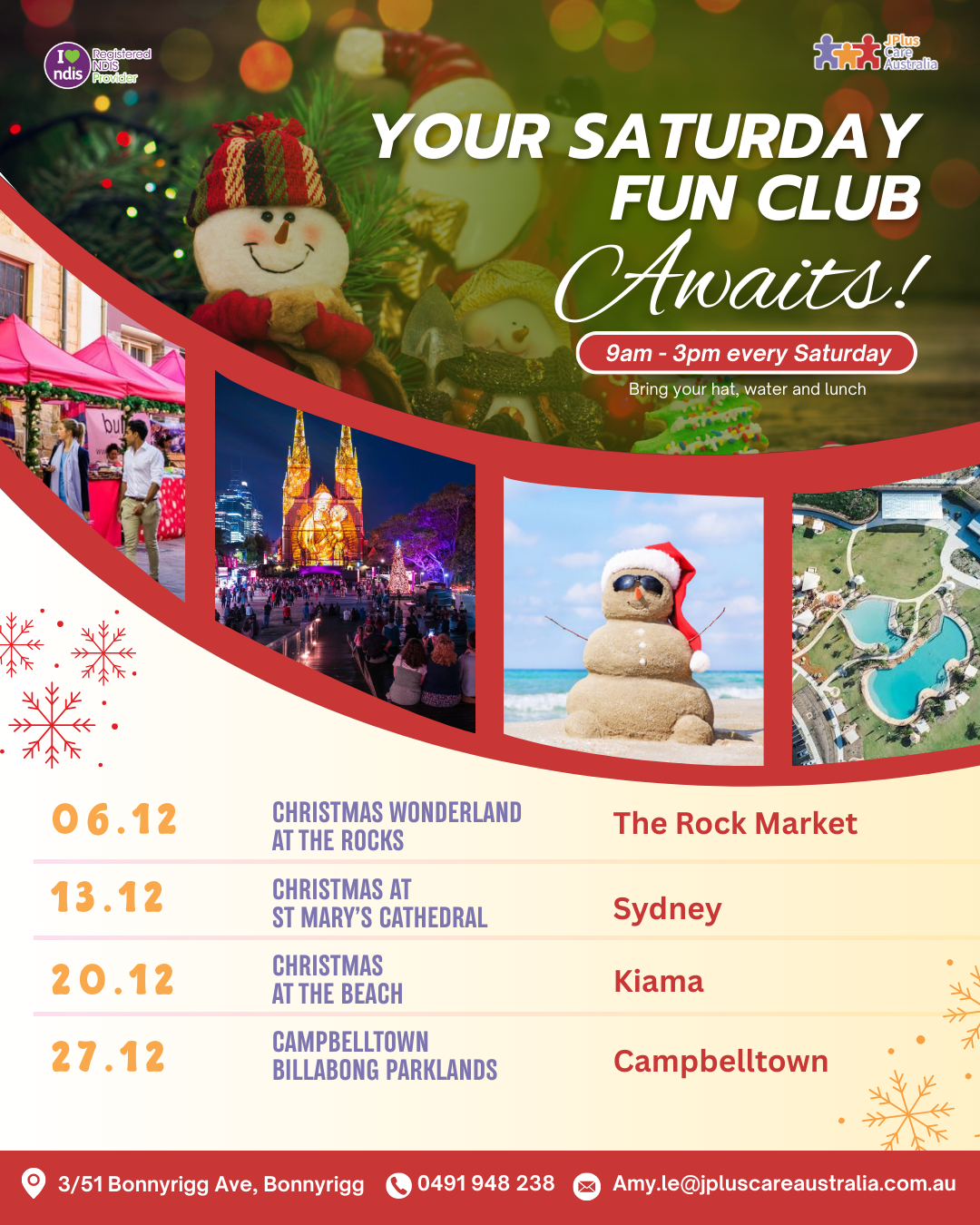 Saturday Fun Club December 2025