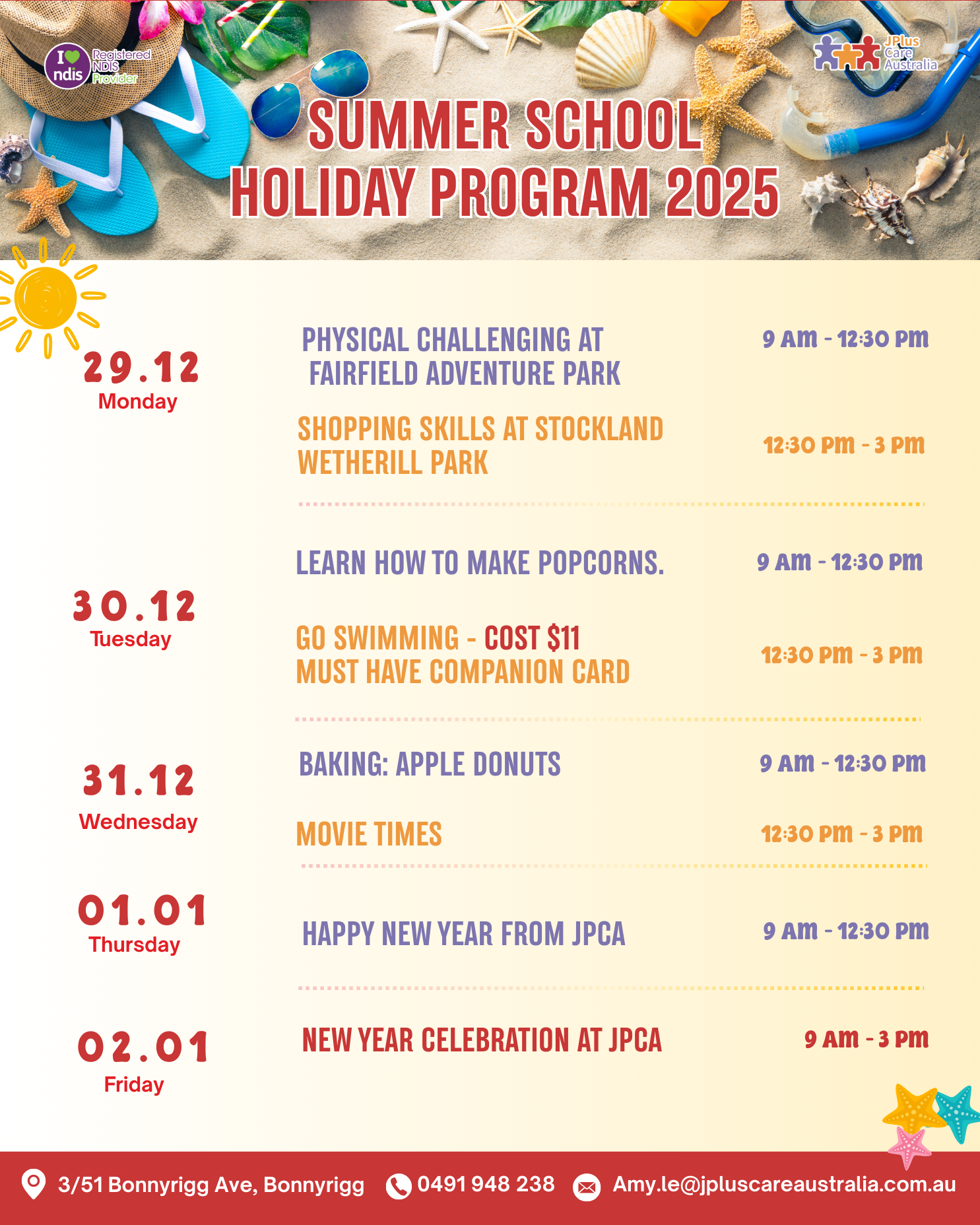 WEEK 5 (29/12–31/12)