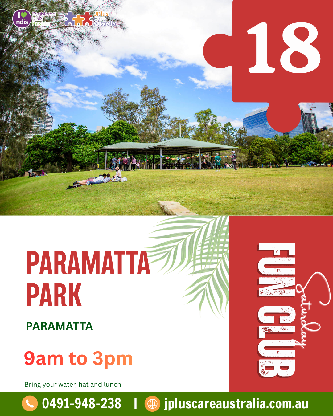 Parramatta Park – Outdoor Relaxation Day